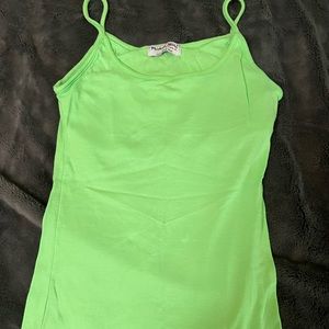Vintage Michael Stars green tank